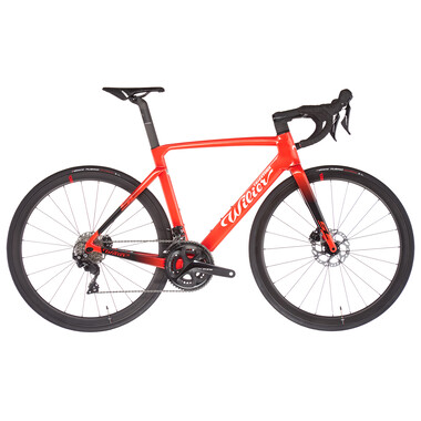 Bicicleta de carrera WILIER TRIESTINA CENTO10 SL DISC Shimano 105 R7020 34/50 Rojo/Negro 2021 0
